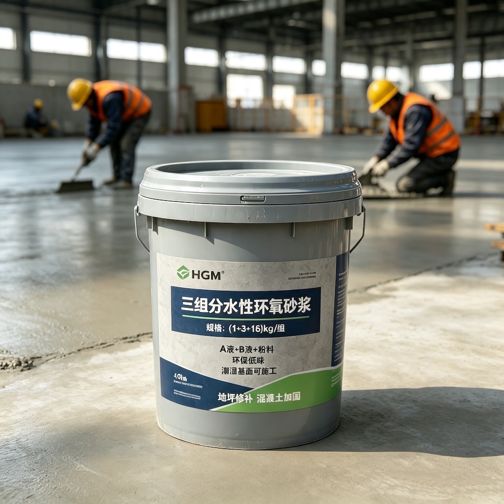 博白三组份水性环氧砂浆